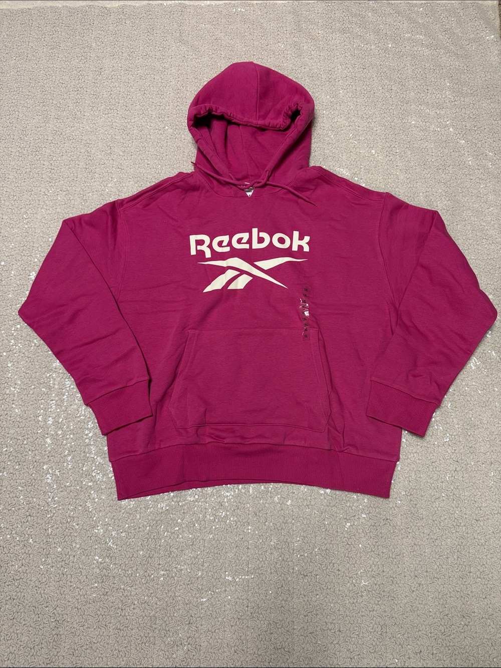 NWT Reebok Women Hoodie Pink Size 1x